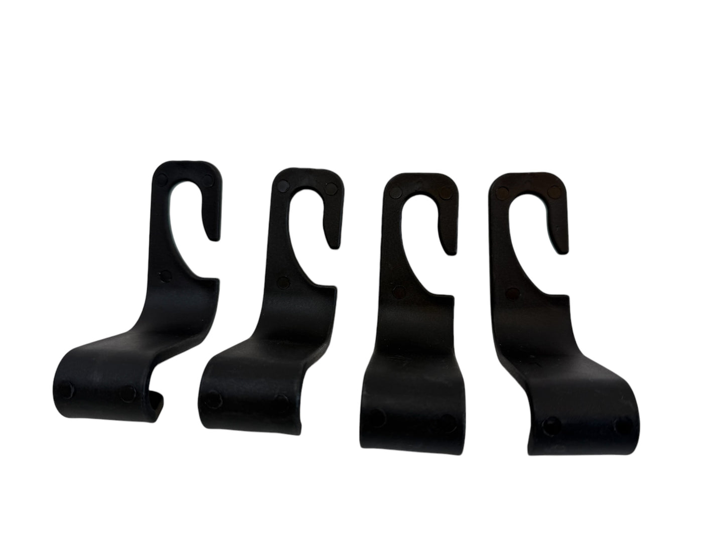 Set of 4 Plastic Headrest Hooks